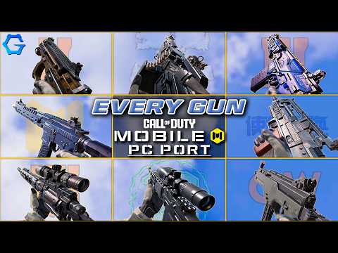 All 139 Guns in the Call of Duty Mobile PC Port!