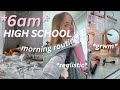 6AM High School MORNING ROUTINE Realistic