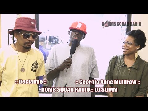 DECLAIME GEORGIA ANNE MULDROW INTERVIEW :: BOMB SQAUD RADIO | LORDLANDFILMS.COM