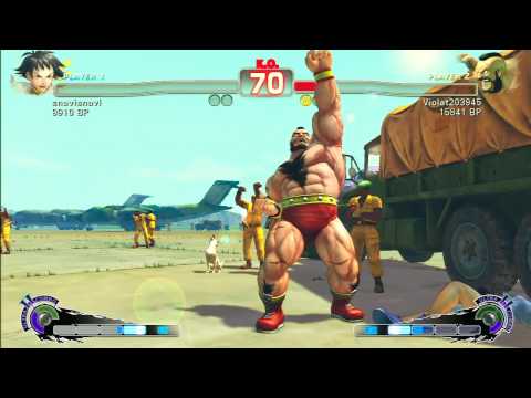 SSF4 Rank Match  snavisnavi (MK)  vs  Violat203945 (ZA)