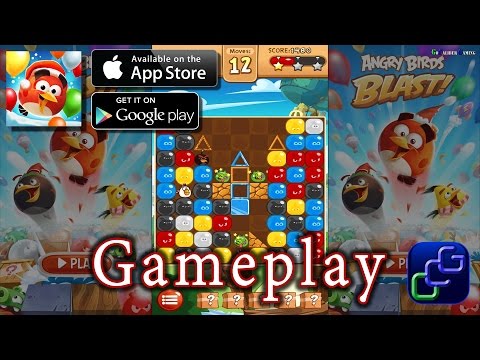 Angry Birds Blast Android iOS Gameplay