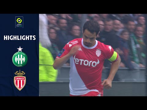AS SAINT-ÉTIENNE - AS MONACO (1 - 4) - Highlights - (ASSE - ASM) / 2021-2022