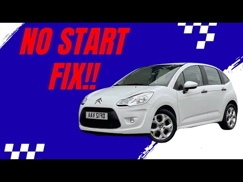 Citroen C3 startet nicht – Lösung!
