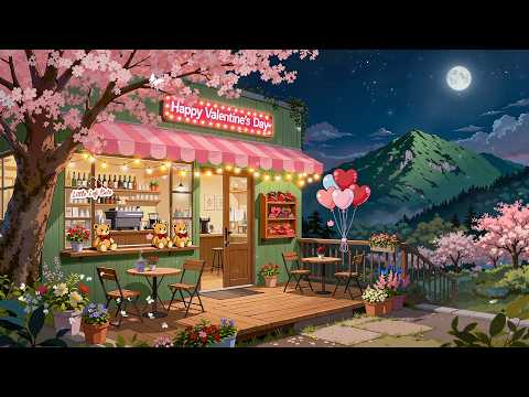 Happy Valentine’s Day 💕 Romantic Evening with Lofi Chill Mix to Relax, Study & Feel Love