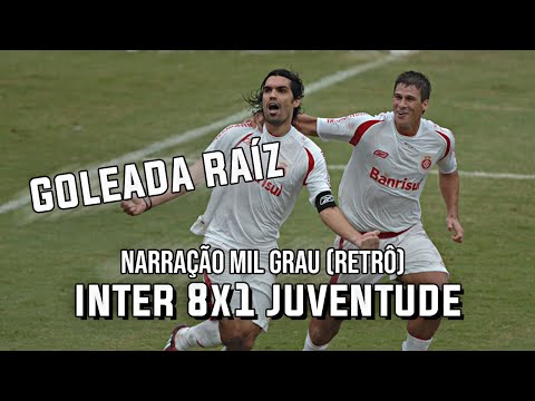 INTERNACIONAL 8X1 JUVENTUDE - NARRAÇÃO INTER MIL GRAU RETRÔ | FINAL CAMPEONATO GAÚCHO 2008
