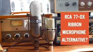 Video thumbnail for An Alternative to the RCA 77-DX Ribbon Microphone? by Cole Picks Vintage