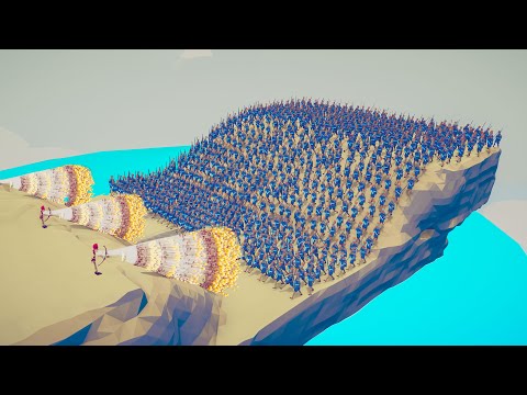 3x GOD FIRE ARCHERS vs 100x EVERY UNIT - Totally Accurate Battle Simulator TABS