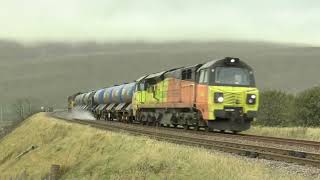 COLAS RAIL Class 70s take over the 1st RHTT Train at Ribblehead 05 10 2025