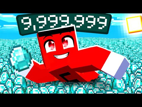 SAMET'in 979.989.979 MİLYON ELMASI VAR !! - Minecraft