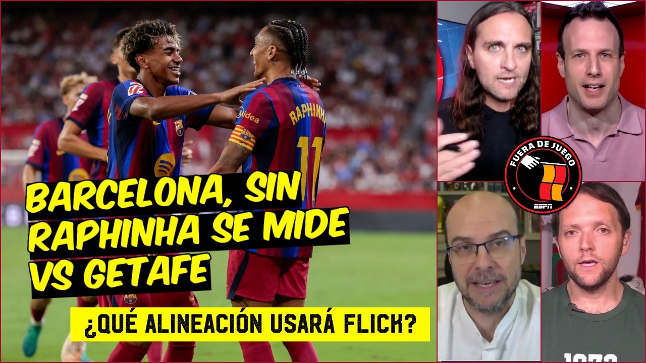 BARCELONA y sus NÚMEROS de VIDEOJUEGOS buscan seguir en MODO ARROLLADOR vs Getafe | Fuera de Juego