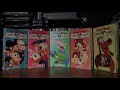 Walt Disney Cartoon Classics Volumes 6 10 1987