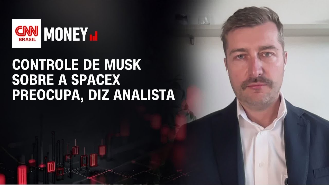 Controle de Musk sobre a SpaceX preocupa, diz analista | MONEY NEWS