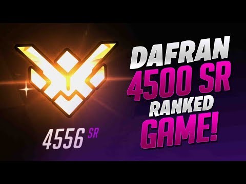 Dafran 4500 SR Ranked Game! - Overwatch