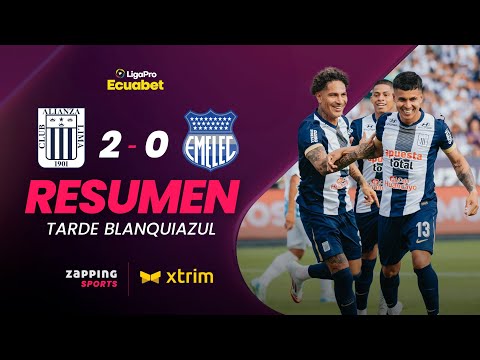 Alianza Lima 2 - 0 CS Emelec / Tarde Blanqui Azul / 12-01-2025
