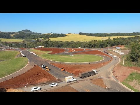 Elevado de Maravilha (SC) atinge 80% e entra na reta final das obras