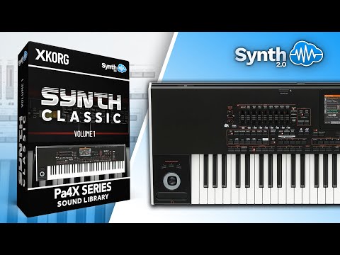 SCL106 - ( Bundle ) - FM Piano Collection + Synth Classic Vol.1 - Korg PA5x Series - Video Preview 2