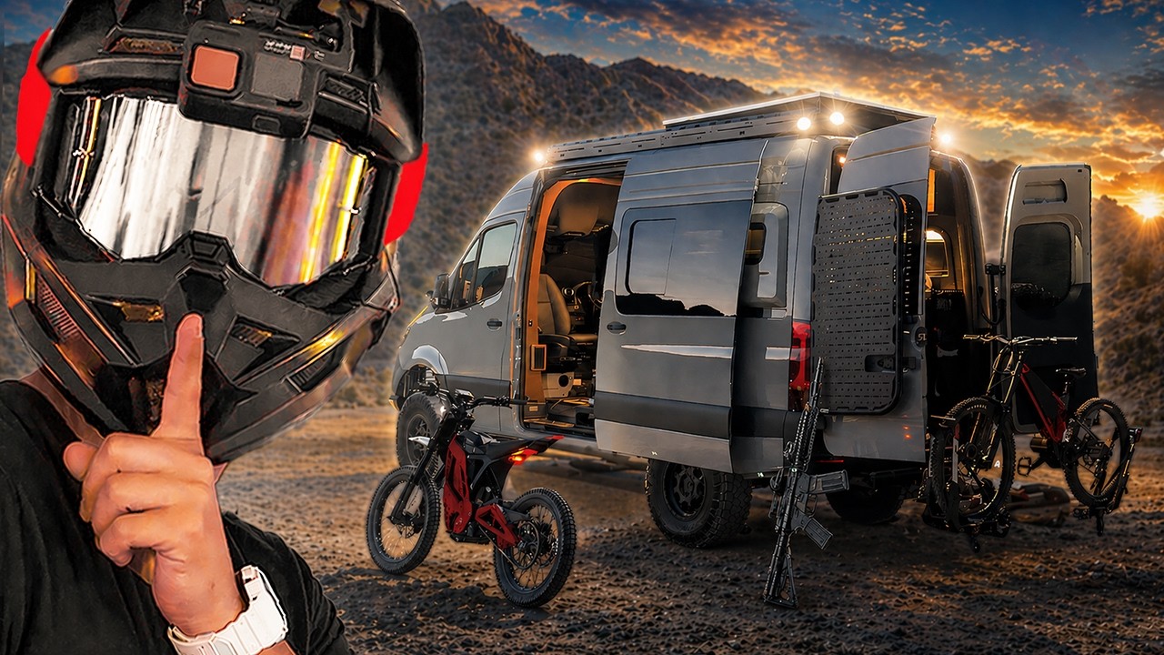 48 Hours in the E-Bike "Death Van"