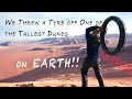 The Longest Tyre Roll In The World