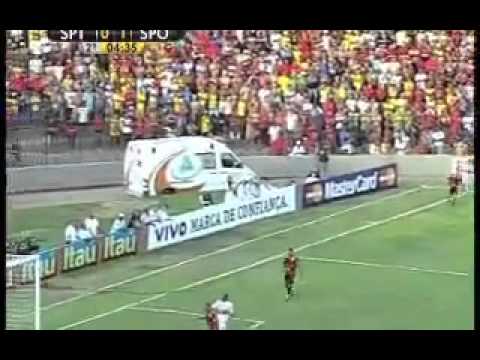 Sport 1 x 2 São Paulo - Brasileirão 2007 (33ª rodada)