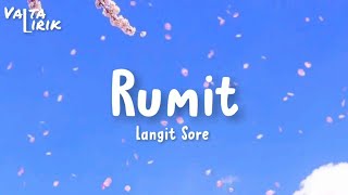 Download lagu Langit Sore - Rumit (lirik) mp3 Download lagu Langit Sore - Rumit (lirik) mp3
