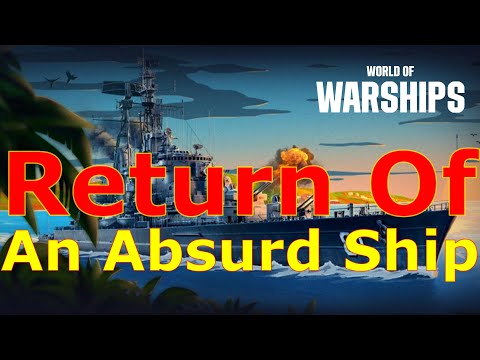 World of Warships – Eines der absurdesten Schiffe im Spiel kehrt bald zurück