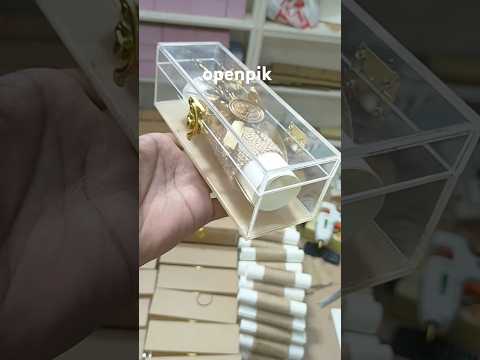 Wedding Card | Luxury Acrylic Box Wedding Invitation | Elegant and Unique Card Design 2024 | openpik