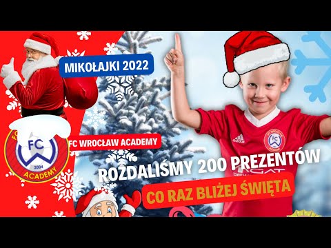 Wizyta Św. Mikołaja w FC Wrocław Academy!