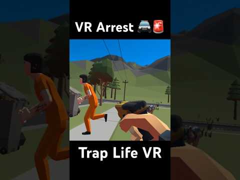 Trap Life VR Crime System function with K9 #vrgaming #vr #quest3 #gta #grandtheftauto #vrgames
