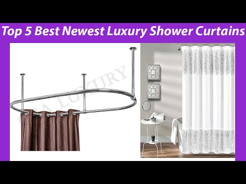Top 5 Best Newest Luxury Shower Curtains Reviews & Buying Guide!!