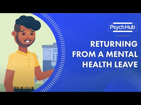 Returning from a Mental Health Leave