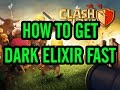 Clash of Clans How to Get Dark Elixir Fast 