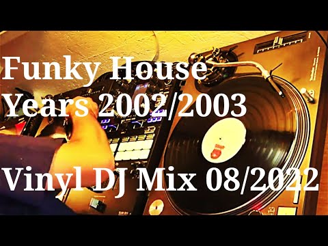 Funky House Classics 2000s Vinyl DJ Mix | David Guetta, DiscoBoys, Jah Waggie, Alex Gaudino, Eni