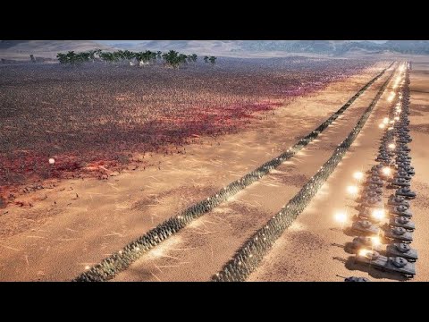 CAN 20.000 WW2 ARMY STOP 2 MILLION ZOMBIES - Ultimate Epic Battle Simulator 2