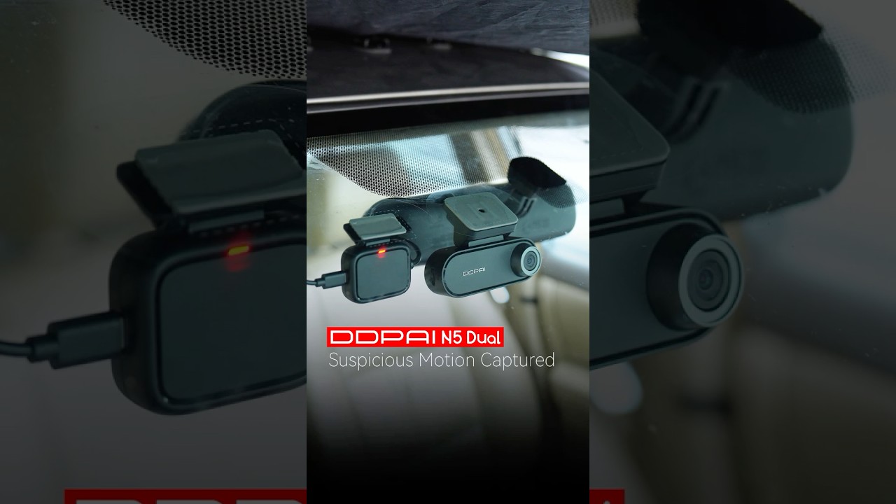 While you're away, DDPAI N5 Dual’s radar is on duty, and giving you proof when you need it most.