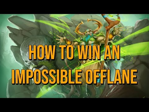 Dota 2 - How to win an impossible offlane | Replay Analysis #15