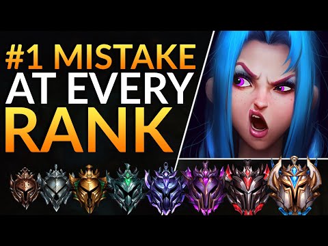 #1 BRUTAL MISTAKE YOU MAKE AT EVERY RANK: Challenger Tips to SOLO CARRY Ranked - LoL Pro Guide