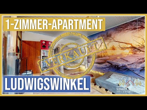 VERKAUFT ! 1-Zimmer-Apartment oder Ferienwohnung- ruhige Waldrandlage in Ludwigswinkel