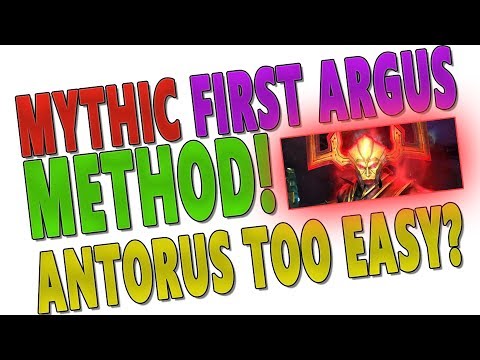 Mythic Argus WORLD FIRST by Method - Nerd Screams | Raid Setup | Exorsus World 2 | Antorus Too Easy?