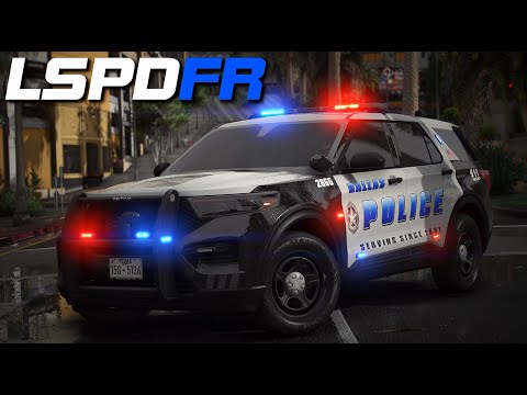 *WILD* Pursuit As A Dallas Police Officer! - GTA 5 LSPDFR
