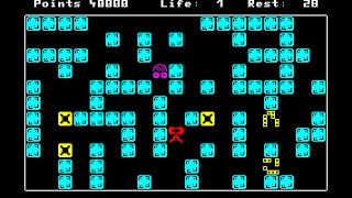 Sharp MZ-800 Game: Penguin (198x BBG Software) MZ-700 mode