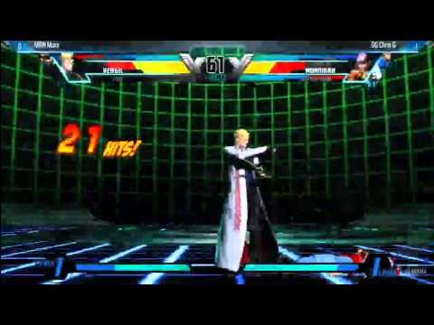 UMVC3 EVO 2014 TOP 8 Marn vs  Chris G HD