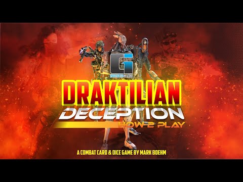 How 2 Play Draktilian Deception the Card & Dice Game