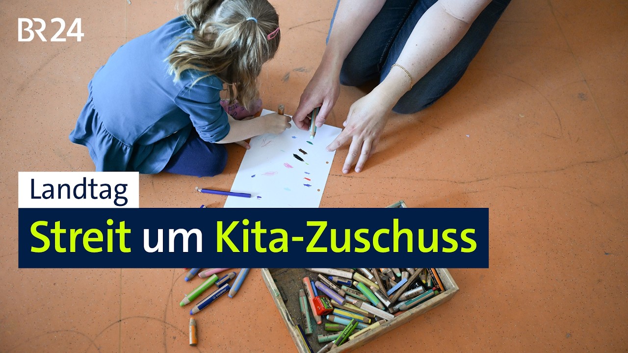 Landtag: Streit um Kita-Zuschuss | BR24