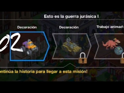 Los Simpson Springfield "Halloween'21: Capítulo 2 - Esto es la guerra jurásica" por Tony