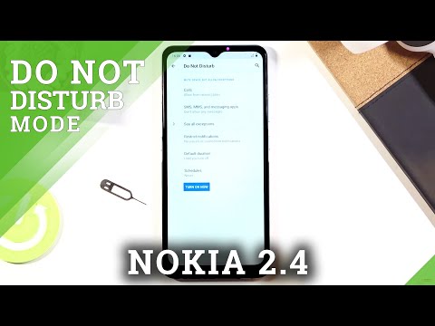 How to Enable Do Not Disturb Mode in NOKIA 2.4 – Silent Settings