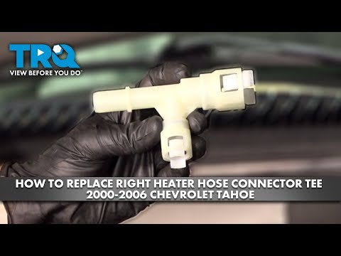 How to Replace Right Heater Hose Connector Tee 2000-2006 Chevrolet Tahoe