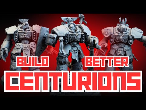 Build Better Centurions! Fixing the Goofiest Space Marine Unit - Kitbashing Tutorial