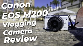 Video thumbnail for Canon EOS M200 Review: The Perfect Compact Mirrorless Camera for Vlogging? by Camera Insider