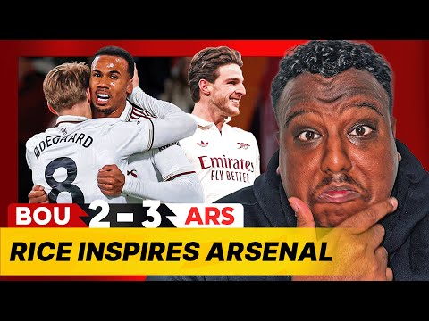 Rice Is A MACHINE! Arsenal Go 6 Points CLEAR! | Bournemouth 2-3 Arsenal
