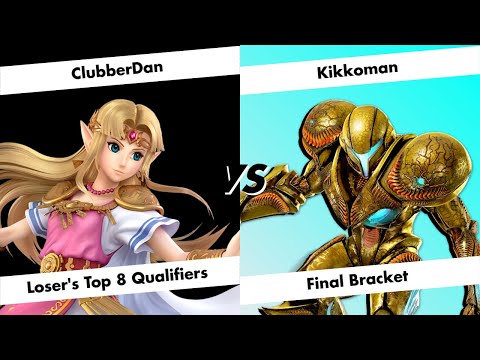 AV Smash Summit 2019 - Loser's Top 8 Qualifiers - G&D | ClubberDan (Zelda) vs Kikkoman (Dark Samus)
